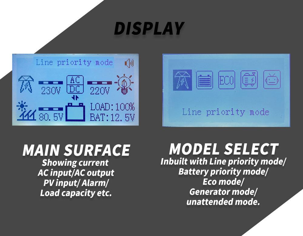 single phase hybrid solar inverter