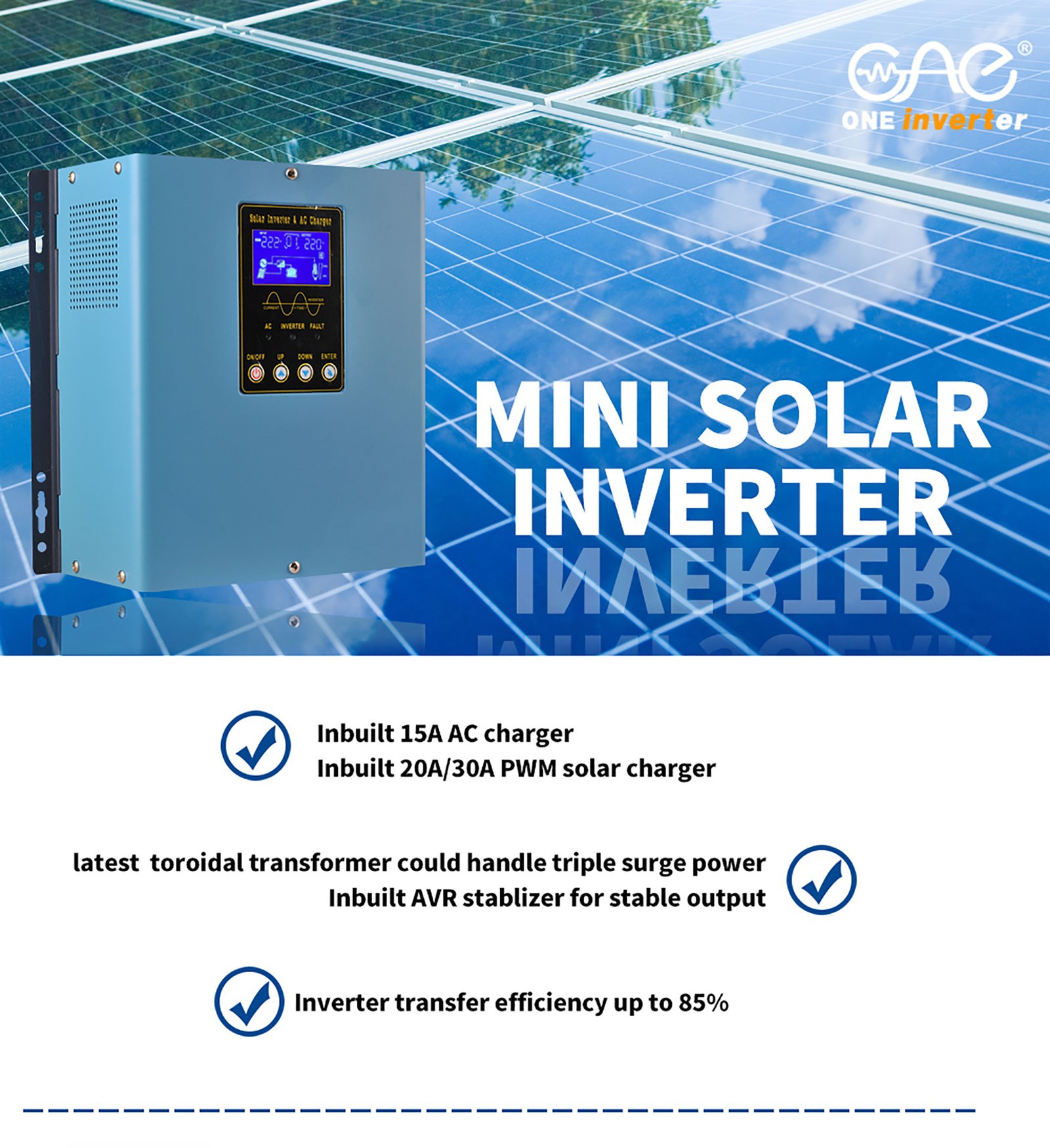 solar inverter hybrid solar inverter hybrid