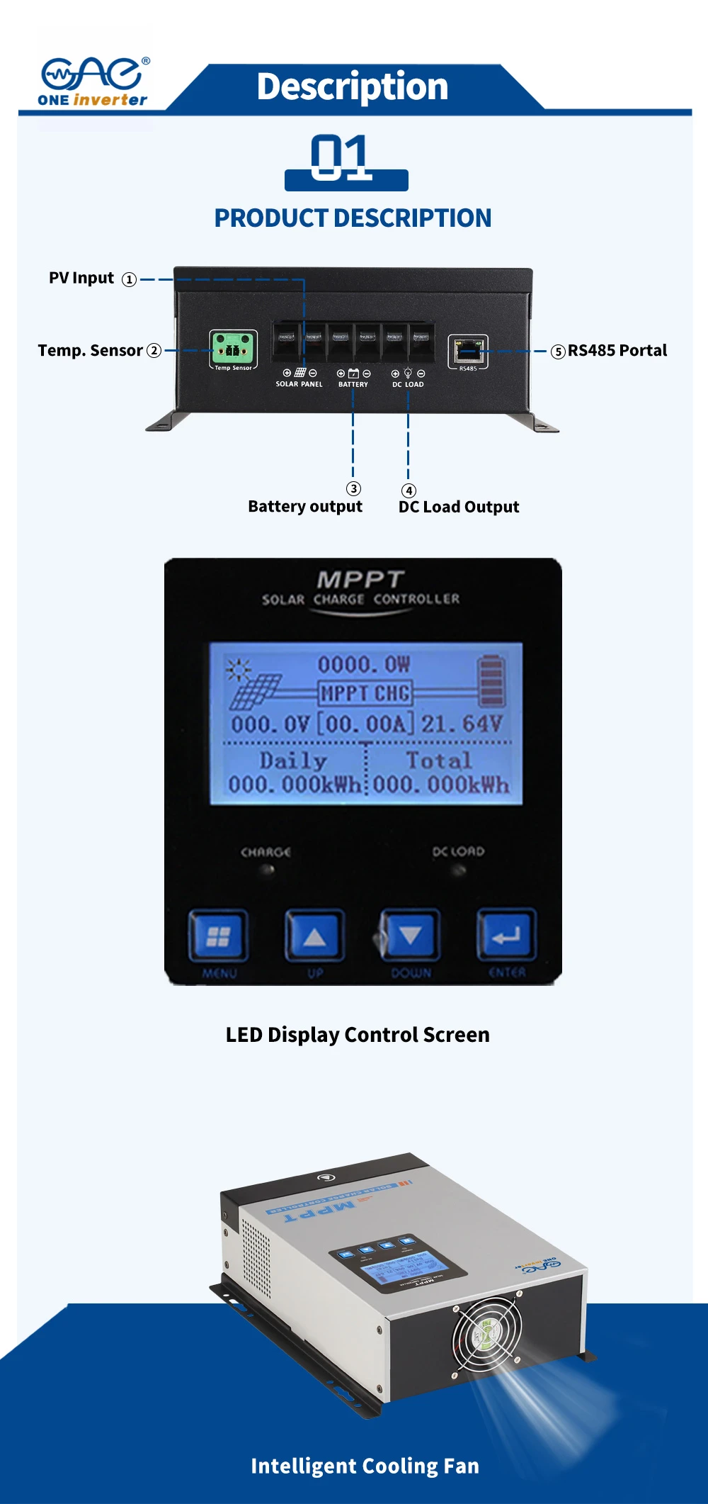 Rs485 40A 50A 60a 80a 120a Mppt Solar Charge Controller With Ac Charging Rs485 40A 50A 60a 80a 120a Mppt Solar Charge Controller With Ac Charging