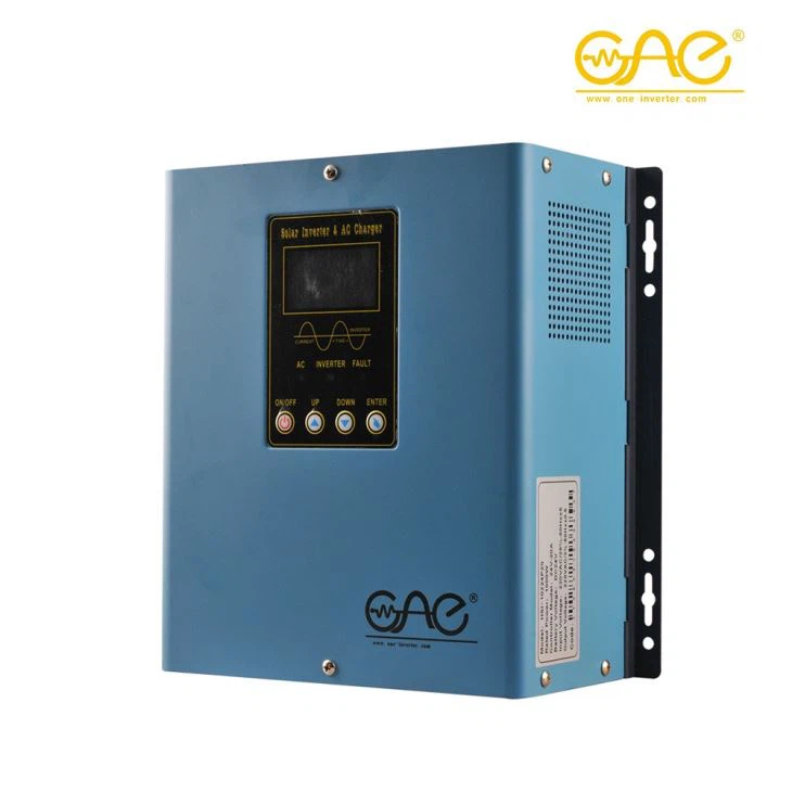 Home Use HSI 350W-1.2KW Off Grid Low Frequency Pure Sine Wave PowerInverter With PWM Solar Controller And AC Charger 12/24V DC